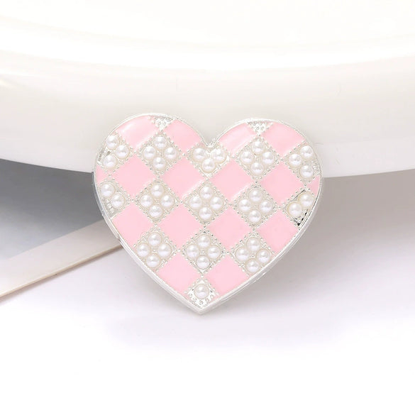 Wholesale Jewelry Zinc Alloy Dripping Oil Love Pattern Accessories