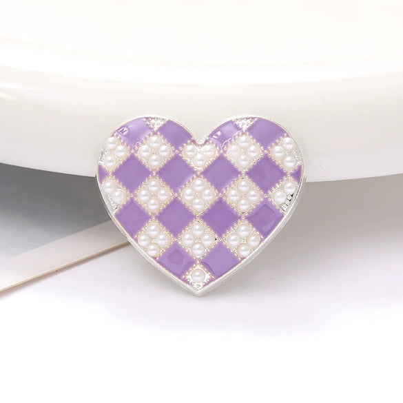 Wholesale Jewelry Zinc Alloy Dripping Oil Love Pattern Accessories