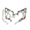 Wholesale Jewelry Zinc Alloy Geometric Style Electroplating Elf Ear Studs For Women