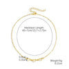 Wholesale Jewelry Zinc Alloy Heart Shape Electroplated Necklace For Women