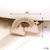 Wholesale Jewelry Zinc Alloy Highend Animals Butterfly Clouds Electroplated Accessories