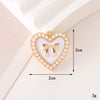 Wholesale Jewelry Zinc Alloy Love Bow Pendant Accessories With Hirback Pattern And Dripping Oil Design For Women