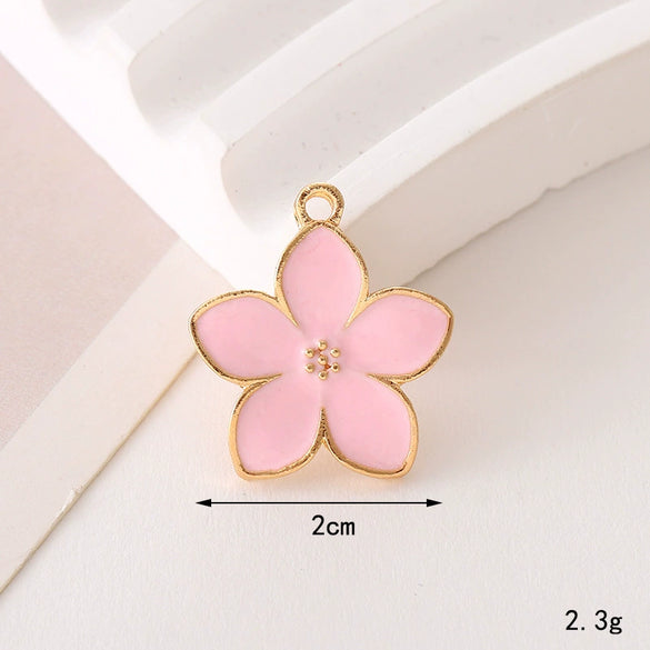Wholesale Jewelry Zinc Alloy Love Bow Pendant Accessories With Hirback Pattern And Dripping Oil Design For Women