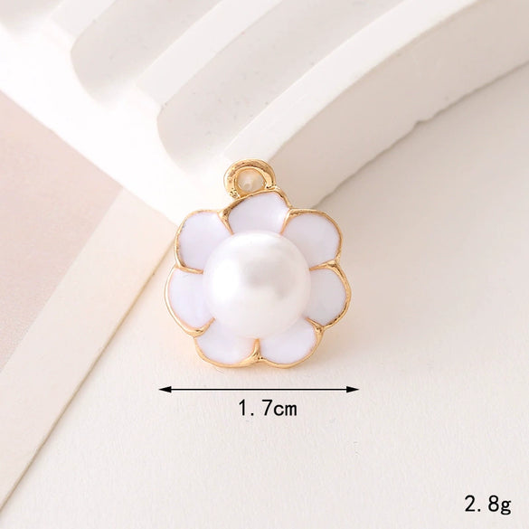 Wholesale Jewelry Zinc Alloy Love Bow Pendant Accessories With Hirback Pattern And Dripping Oil Design For Women