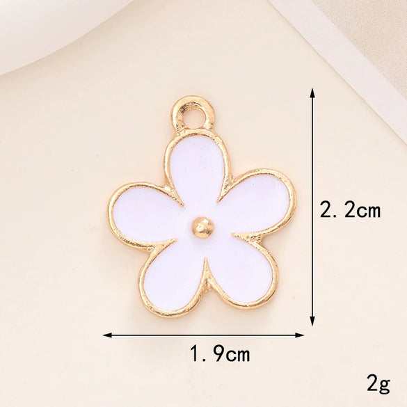 Wholesale Jewelry Zinc Alloy Love Bow Pendant Accessories With Hirback Pattern And Dripping Oil Design For Women