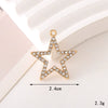 Wholesale Jewelry Zinc Alloy Love Bow Pendant Accessories With Hirback Pattern And Dripping Oil Design For Women