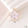 Wholesale Jewelry Zinc Alloy Love Bow Pendant Accessories With Hirback Pattern And Dripping Oil Design For Women