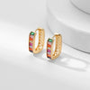 Wholesale Jewelry Zirconia Copper Geometric Earrings
