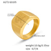Wholesale 18K Gold Electroplated Engraved Geometric Butterfly And Peony Flower Stainless Steel Ring And Bracelet For Women