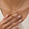 Wholesale 18K Gold Electroplated Stainless Steel Animal Shape Puppy Necklace For Women