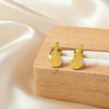 Wholesale 18K Gold Plated Stainless Steel Animal And Zodiac Shape Earrings For Women
