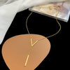 Wholesale 18K Goldplated Long Tassel Bead Chain Necklace With Geometric And Insect Pattern Titanium Steel Round Bead Tassel Pendant For Women