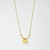 Wholesale 24K Goldplated Titanium Steel Medieval Style Geometric Trojan Horse Necklace For Women