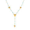 Wholesale 18K Real Gold Plated Stainless Steel Heart Shape Pendant Necklace For Women