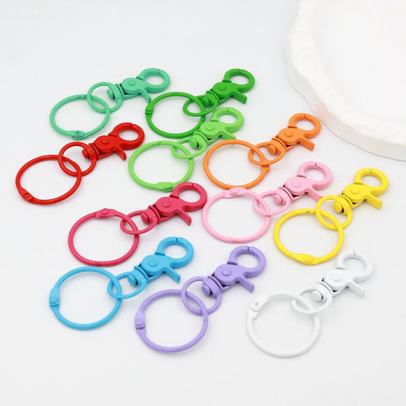 Wholesale Key Chain Accessories Zinc Alloy Handmade Painted Pendant Doll Bag Key Ring