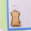 Wholesale Keychain Leather Animal Hand Sewn Retro Trend