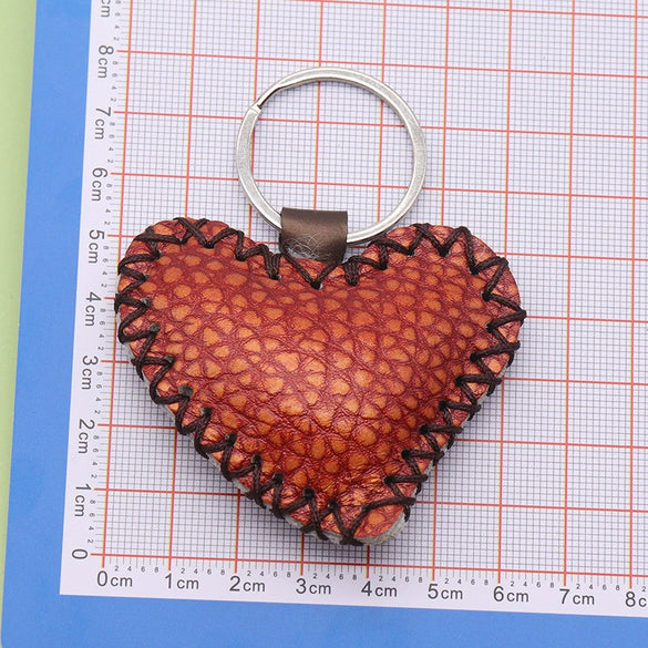 Wholesale Keychain Leather Animal Hand Sewn Retro Trend