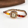 Wholesale Ladies Bracelet Watch Retro Style Alloy Square Quartz Watch