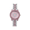 Wholesale Ladies Casual Alloy Watch With Round Dial And Rhinestone Gypsophila Design