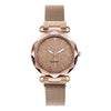 Wholesale Ladies Casual Quartz Watch With Alloy Case Fine Steel Strap And Round Dial Star Design
