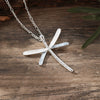 Wholesale Ladies Enamel Geometric Starfish Zinc Alloy Necklace With Paint Oil Processing And Irregular Flower Design