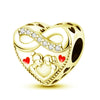 Wholesale Ladies Metal Beaded Bracelet Accessories With Oil Painting Butterfly Dragonfly And Totem Pattern Electroplated