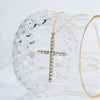 Wholesale Ladies Retro Virgin Mary Cross Pendant Necklace With Alloy Material And Electroplating Treatment In Geometric Style