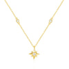 Wholesale Ladies S925 Sterling Silver Classic Star Stacked Wear Necklace With Geometric Pattern And Electroplating O Chain