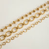 Wholesale Ladies Stainless Steel And Titanium Steel Handmade Electroplated Necklace