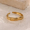 Wholesale Ladies Stainless Steel Heart Shape Electroplated Lip Ring And Conch Ring With Personality Design