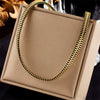 Wholesale Ladies Stainless Steel Heartshaped Pendant Necklace With Electroplating Process And Vintage Design