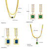Wholesale Ladies Stainless Steel Snake Bone Chain Diamond Box Pendant Jewelry With Electroplating Treatment