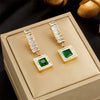 Wholesale Ladies Stainless Steel Snake Bone Chain Diamond Box Pendant Jewelry With Electroplating Treatment