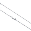 Wholesale Ladies Sterling Silver 925 Geometric Pendant Necklace With Flash O Chain And Electroplating
