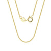 Wholesale Ladies 925 Sterling Silver Geometric Side Chain Necklace With Electroplating