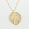 Wholesale Leaf Necklace For Women Alloy Retro Long Sweater Chain With Electroplating
