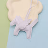 Wholesale Leather Cartoon Small Pegasus Pattern Creative Sturdy Backpack Keychain Pendant