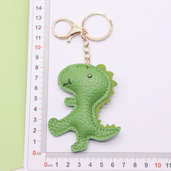 Wholesale Leather Dinosaur Key Chain For Middle School Students