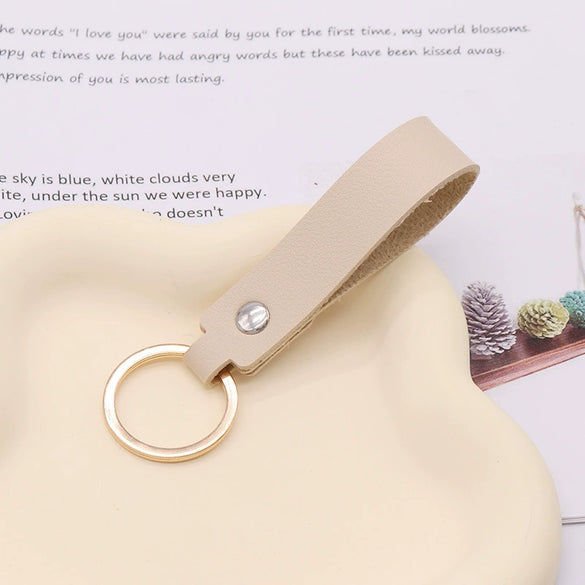 Wholesale Leather Key Chain Creative Pendant Modern Simplicity Style