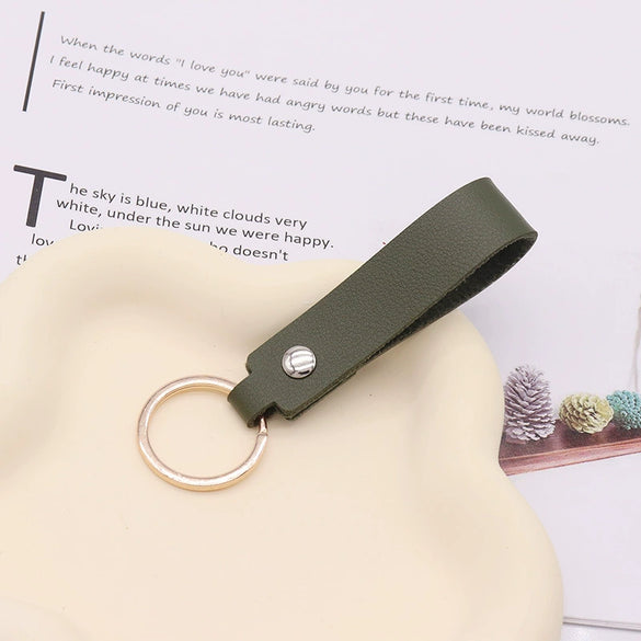 Wholesale Leather Key Chain Creative Pendant Modern Simplicity Style