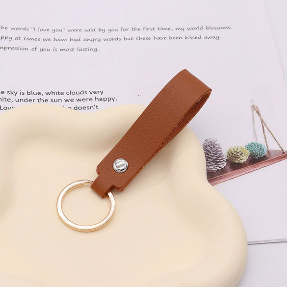 Wholesale Leather Key Chain Creative Pendant Modern Simplicity Style