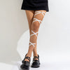 Wholesale Leg Chain Cloth Geometric Style Women