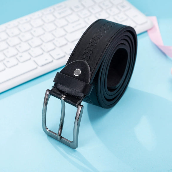 Wholesale Leisure Style Alloy And Imitation Leather Products Set With Round Dial Quartz Watch Glasses Belt Wallet Keychain Pen