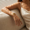 Wholesale Letter Mama Bracelet And Ring Set Iron Electroplated Modern Minimalist Jewelry Accessories