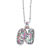 Wholesale Letter Necklace Copper O Shaped Chain Electroplating Unisex