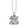 Wholesale Letter Necklace Copper O Shaped Chain Electroplating Unisex