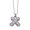 Wholesale Letter Necklace Copper O Shaped Chain Electroplating Unisex