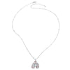 Wholesale Letter Necklace Copper O Shaped Chain Electroplating Unisex