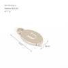 Wholesale Letter Pendant Jewelry Accessories Stainless Steel Oval Doublesided Polished