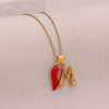 Wholesale Letter Pendant Necklace Stainless Steel Personalized Style
